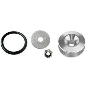 TORNILLO PARA FACIA CON TENSOR 1.2 X 2.5CM 4 PIEZAS CROMO. (JUEGO)