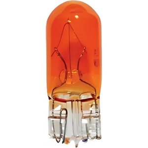 FOCO 12V 3W T10 W2.1X9.5D WEDGE AMBAR Caja con 10 piezas (10)