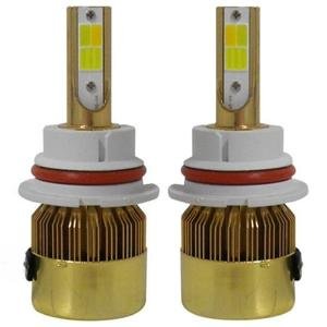 FOCOS DE 2 LEDS H11 BICOLOR AMARILLO/BLANCO. (PAR)