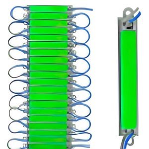 TIRA TIPO CHIP DE 7.5 CM CON LED COB VERDE (PIEZA)