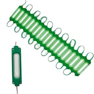TIRA TIPO CHIP CON LED COB DE 7X2 CM VERDE. (PIEZA)
