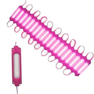 TIRA TIPO CHIP CON LED COB DE 7X2 CM ROSA. (PIEZA)