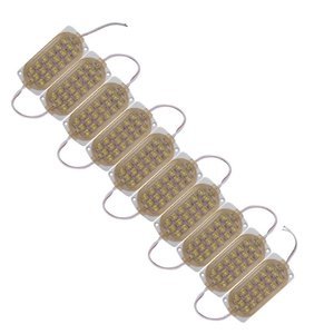 TIRA TIPO CHIP CON 18 LEDS 3528 AMARILLO (JUEGO)