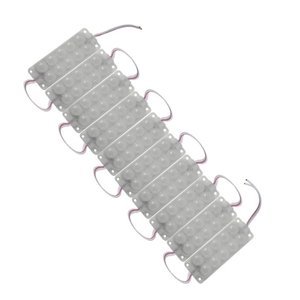 TIRA TIPO CHIP ENCAPSULADO CON 10 LEDS RGB (JUEGO)