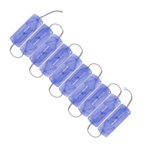 TIRA TIPO FLECHA CON 15 LEDS AZUL (JUEGO)