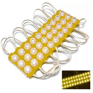 Tira tipo chip con 3 leds tipo sombrero color ambar (PAR)
