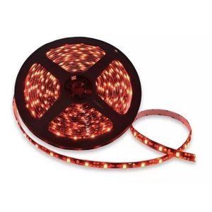 ROLLO LED 5050 DE 5M CON 60 LEDS/M FONDO NEGRO ROJO (ROLLO)
