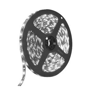 ROLLO LED 3528 DE 5M CON 60 LEDS/M FONDO NEGRO BLANCO (ROLLO)