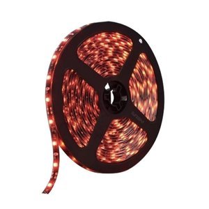 ROLLO LED 3528 DE 5M CON 60 LEDS/M FONDO NEGRO ROJO (ROLLO)