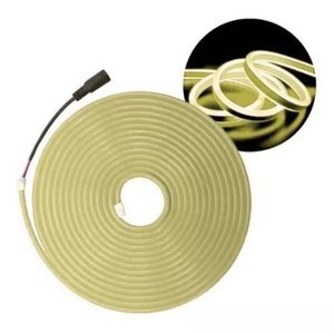 MANGUERA DE LED FLEXIBLE COLOR BLANCO CÁLIDO CON 4 ADAPTADORES, 5 METROs (ROLLO)