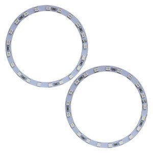 OJOS DE ÁNGEL DE LEDS DE 7 CM DE DIÁMETRO ROJO. (PAR)