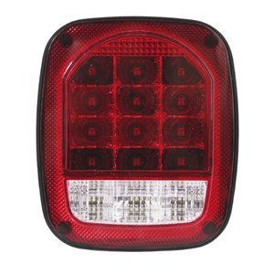 LA-PC19 PLAFÓN CUADRADO PARA CAMIÓN CON19 LEDS MULTIFUNCIONES. (PIEZA)