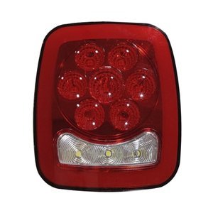 PLAFON CUADRADO  PARA CAMIÓN  CON OJO DE ANGEL TIPO GEL, 9 LEDS Y FUNCIONES. (ALTA, BAJA Y ESTROBO) (PIEZA)