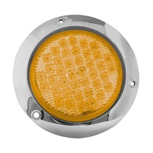 PLAFON REDONDO 40 LEDS C/ ESTROBO ÁMBAR (PIEZA)