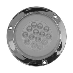 PLAFÓN REDONDO 14 LEDS C/ OJO DE ÁNGEL TIPO GEL BLANCO (PIEZA)