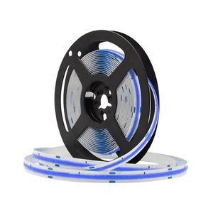 TIRA LED COB IP65 336L/M 5M AZUL (ROLLO)