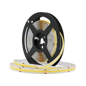TIRA LED COB IP65 336L/M 5M AMBAR (ROLLO)