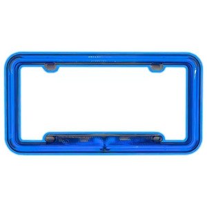 PORTAPLACA DE LUZ NEÓN AZUL. (PIEZA)