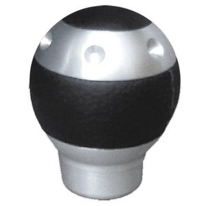PERILLA COMBINADA CROMO CON VINIL NEGRA. (PIEZA)
