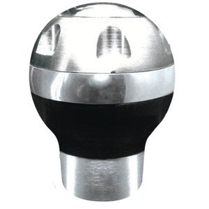 PERILLA COMBINADA NEGRA CON PLATA LINEA DE LUJO TIPO UNIVERSAL (PIEZA)