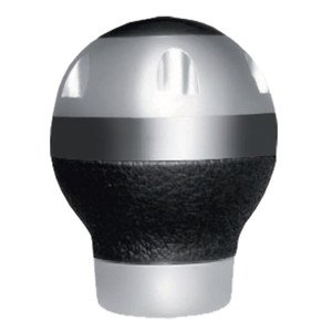 PERILLA UNIVERSAL CROMADA CON NEGRO LINEA DE LUJO (PIEZA)
