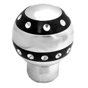 PERILLA UNIVERSAL COMBINADA NEGRO/CROMO. (PIEZA)
