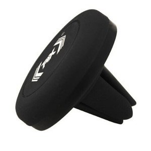 SOPORTE PARA CELULAR DE SILICON CON IMÁN N50 NEGRO (PIEZA)