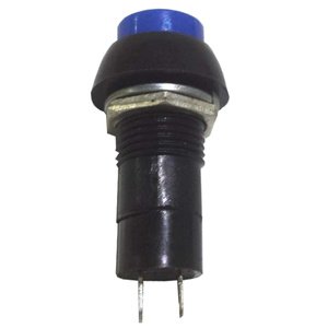SWITCH TIPO BOTON AZUL ON/OFF GRANDE DE 1.8x3.4 cm. (PIEZA)