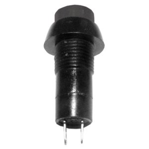 SWITCH TIPO BOTON NEGRO PUSH GRANDE DE 1.8x3.4 cm (PIEZA)