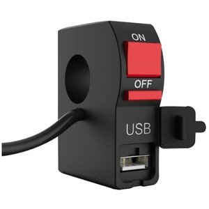 SWITCH PARA MOTO CON USB (PIEZA)