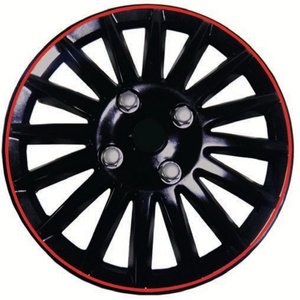 TAPON TUNIX UNIVERSAL  MOD 19 RIN 13 NEGRO CON CINTA (JUEGO)