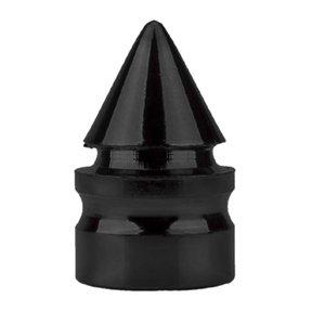 TAPON DE VALVULA DIABOLO 4 PZAS. NEGRO (JUEGO)