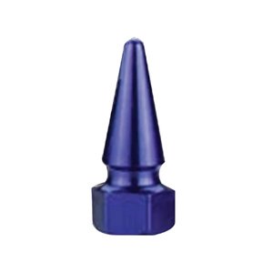 TAPON DE VALVULA CONO 4 PZAS. NEGRO (JUEGO)