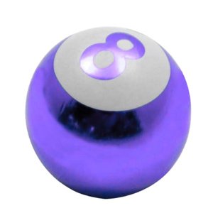 TAPON DE VALVULA BOLA 8 4 PZAS MORADO (JUEGO)
