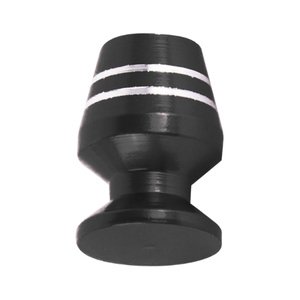 TAPON DE VALVULA COPA 4 PZAS. NEGRO (JUEGO)