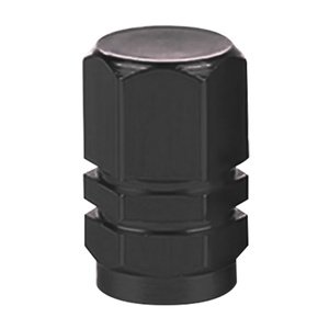 TAPON DE VALVULA HEXAGONAL 4 PZAS. NEGRO (JUEGO)