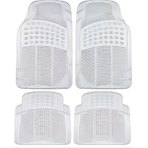 TAPETE DE VINIL 4 PIEZAS 2.2KG CLARO (JUEGO)