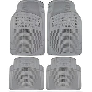 TAPETE DE VINIL 4 PIEZAS 2.2KG NEGRO (JUEGO)