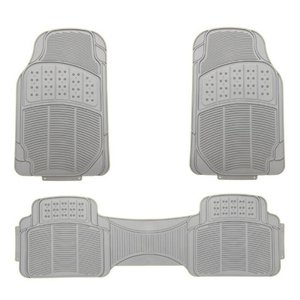 TAPETE GRUESO 3PZS. GRIS (JUEGO)