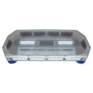 TORRETA RECT 6x31x60 C/40 LEDS E IMAN 8 FUNC CUB AMBAR/ LED AMBAR (PIEZA)