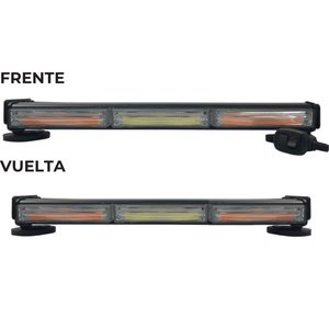TORRETA 6 LEDS COB C/ FUNCIONES AMBAR (PIEZA)