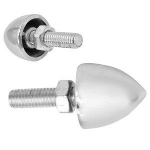 TORNILLO PARA PORTAPLACA TIPO BALA (PIEZA)