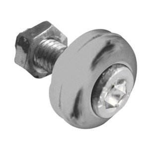 TORNILLO DE PLACA CON DIAMANTE (JUEGO)