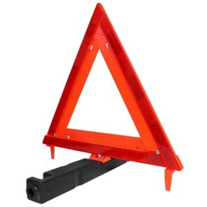 TRIANGULO DE SEÑALIZACIÓN DE PLASTICO REFORZADO, 43CM (17in) (PIEZA)