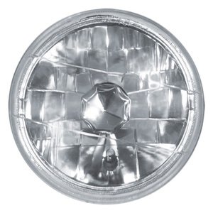 UNIDAD REDONDA GRANDE DE 7in DIAMANTADA CON LEDS (PAR)