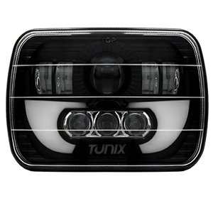 UNIDAD CUADRADA DE 7in C/9 HIPERLEDS / 42W (PIEZA)