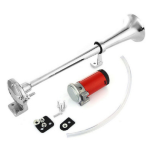 CORNETA LARGA CAMIÓN 1000MM 12/24V CON COMPRESOR (JUEGO)