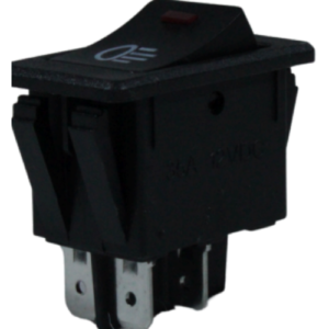 SWITCH LUCES CON LUZ RECTANGULAR (PIEZA)