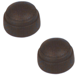 TWEETER DE AUDIO MINI REDONDO CON BASE (PAR)