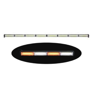 FARO DE LED COB DE 80W C 17 FUNCIONES CON 8 UNIDADES 120cm LARGO AMBAR 12/24 (PZA)